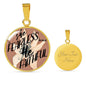 She's Fearless Because He's Faithful Christian Pendant or Bracelet with Optional Engraving