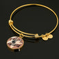 She's Fearless Because He's Faithful Christian Pendant or Bracelet with Optional Engraving