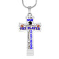 Mother to Son Football Cross with Optional Engraving