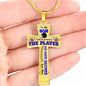 Mother to Son Football Cross with Optional Engraving
