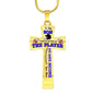 Mother to Son Football Cross with Optional Engraving