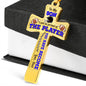 Dad to Son Football Cross with Optional Engraving