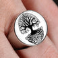 Tree of Life Deep Roots Signet Ring
