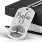 Psalm 1:3 Planted Tree Pendant Necklace with Optional Engraving
