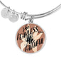 She's Fearless Because He's Faithful Christian Pendant or Bracelet with Optional Engraving
