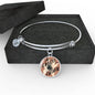 She's Fearless Because He's Faithful Christian Pendant or Bracelet with Optional Engraving