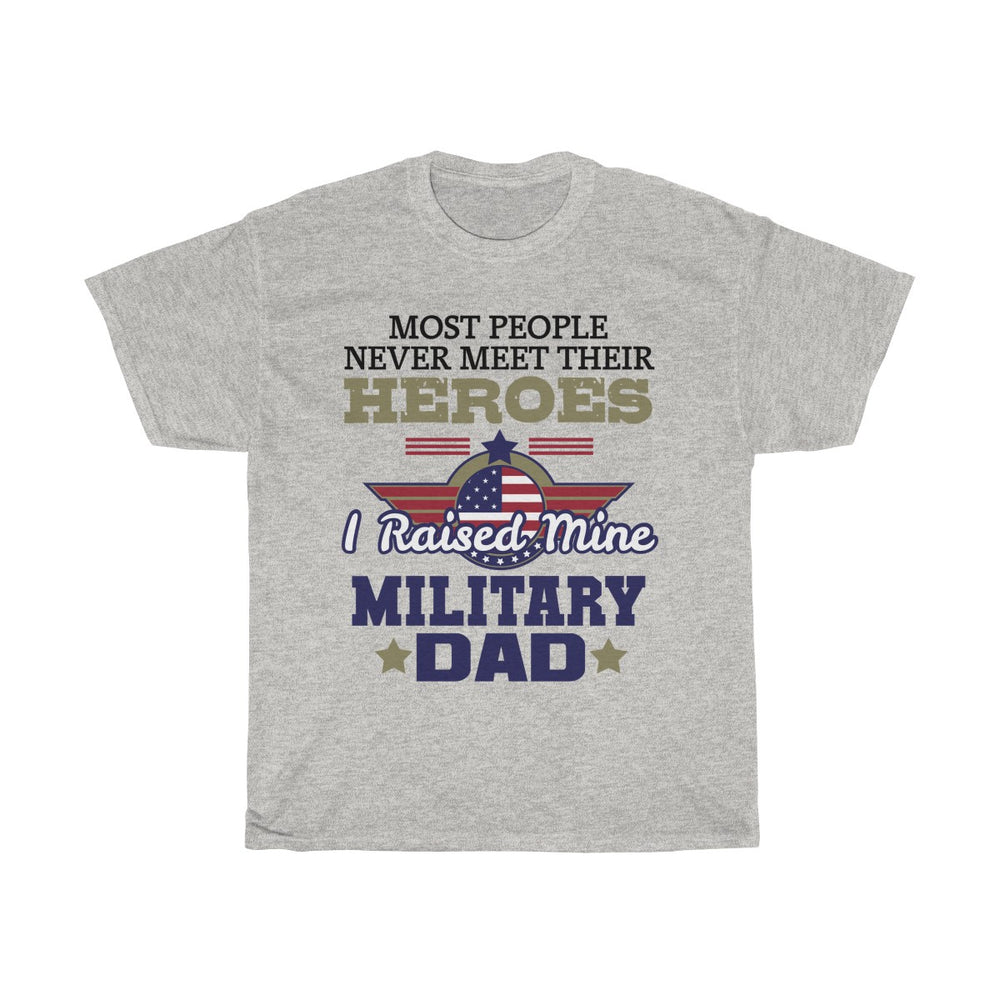 Military Dad Heavy Cotton Tee